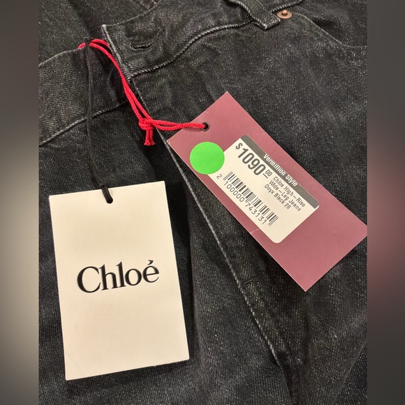Chloe High-Rise Wide Leg Palazzo Jeans - NWT! - Picture 6 of 9